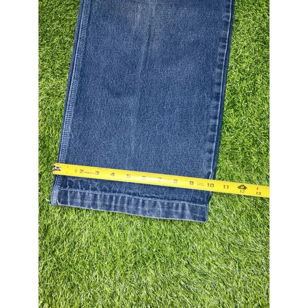 Vtg 90s Y2K Edge Baggy Carpenter Jeans Denim Skater Hip Hop Wide Leg Blue